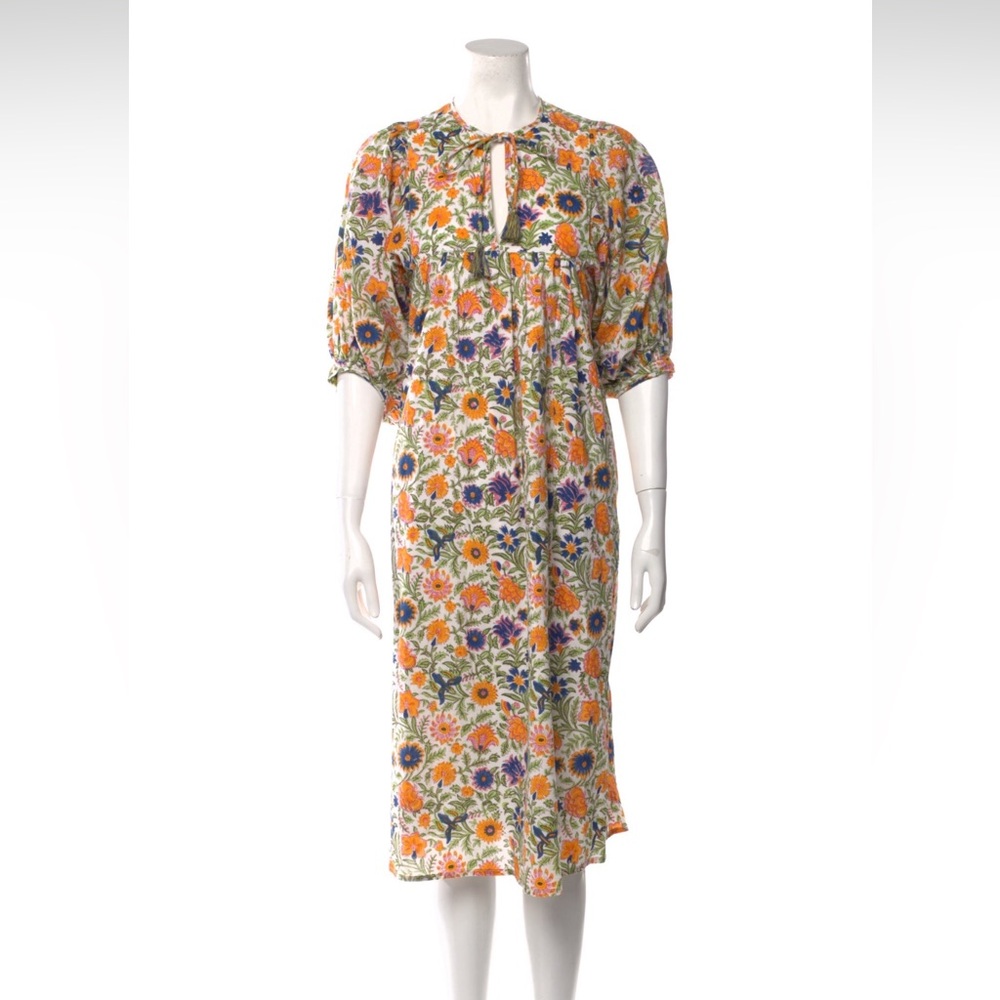 New Mille Saffron Floral Maxi Dress